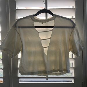Low cut tee from Urban Outfitters